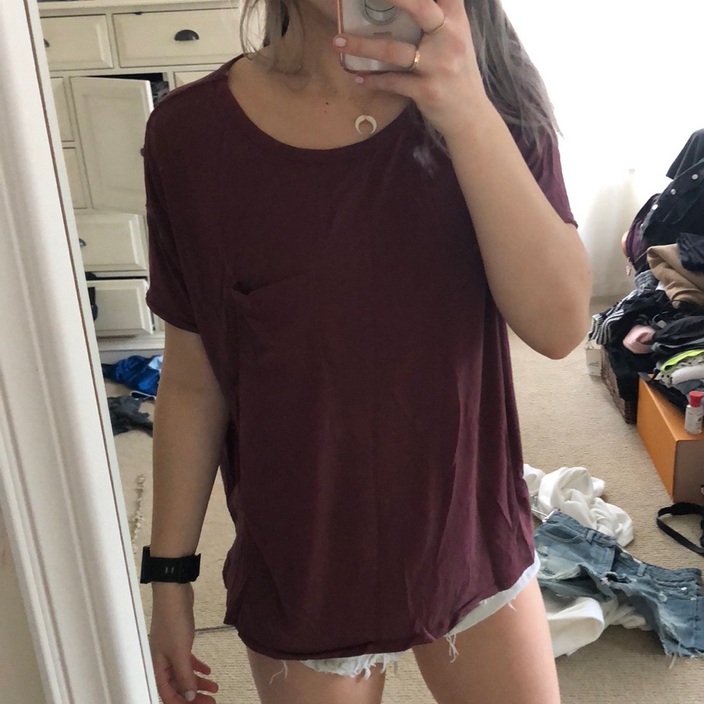 Urban outfitter modal tee shirt top oversized